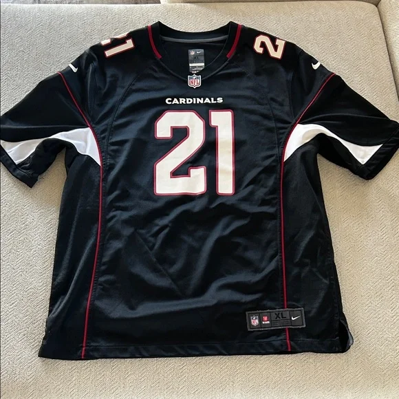 Nike Men's Black and White Cardinals Jersey - Picture 1 of 4
